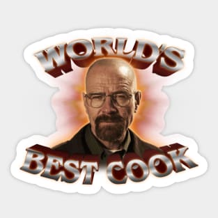 World's Best Cook Walter White Breaking Bad Design Sticker